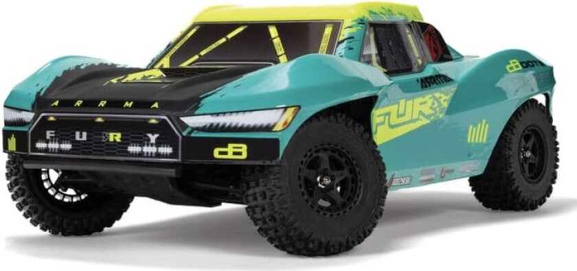 ARRMA Fury 1/10 223S BLX 2WD Green - RTR