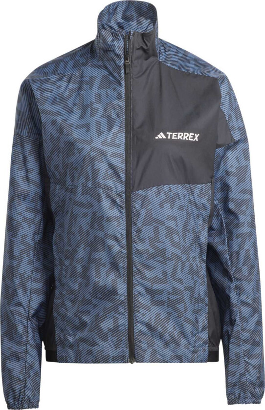 Women's TERREX Trail Running Wind Jacket Wonste/Black