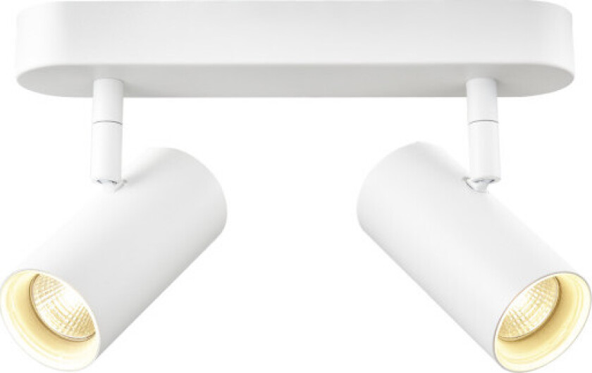 NOBLO Vegg/Tak hvit 12W 1450lm 2700K CRI90 32° IP20