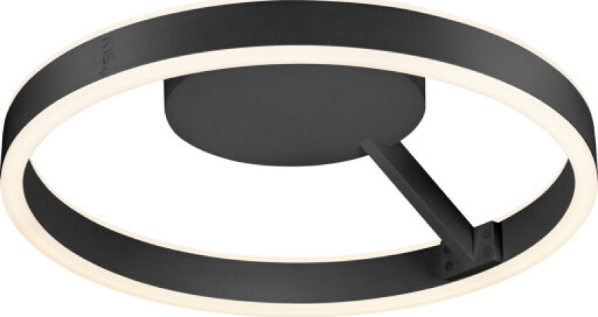 ONE Vegg/Tak svart 14W 450/450lm 2700/3000K CRI90 130° IP20