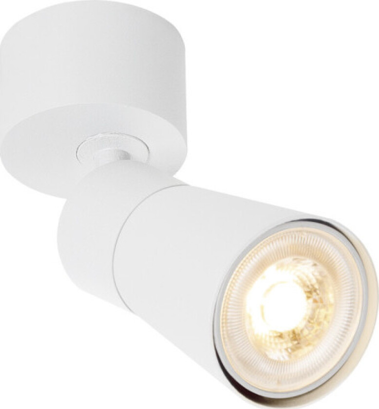 PURI CW Vegg- og taklampe hvit/hvit GU10 6W IP20