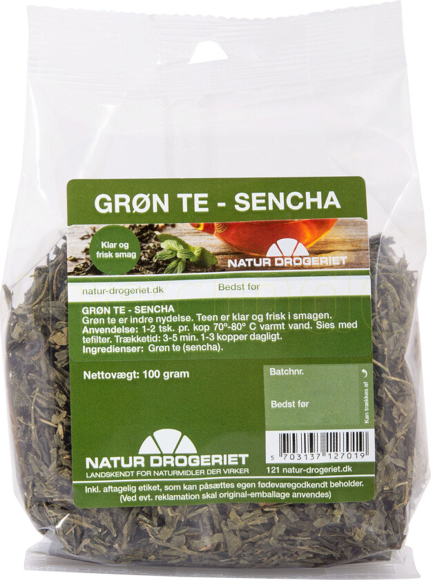 Bilde av Natur-Drogeriet Grønn Sencha Te - 100 g