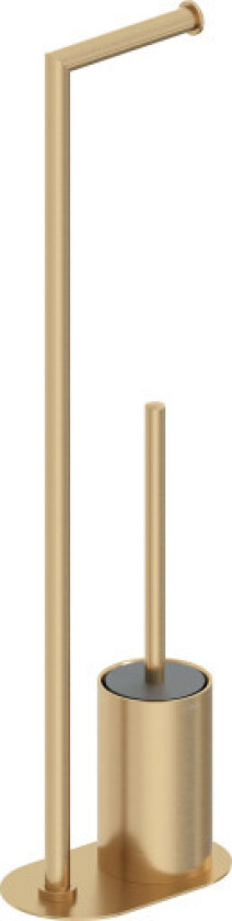 frittstående toalettbørste/papirholder