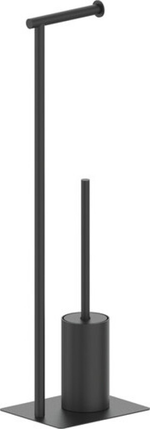frittstående toalettbørste/papirholder