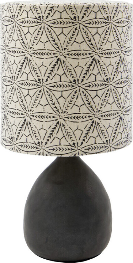 Flores Bordlampe Svart