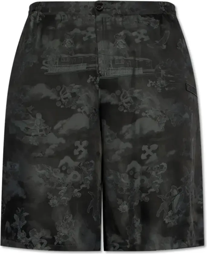 Herre, Shorts, Svart, M