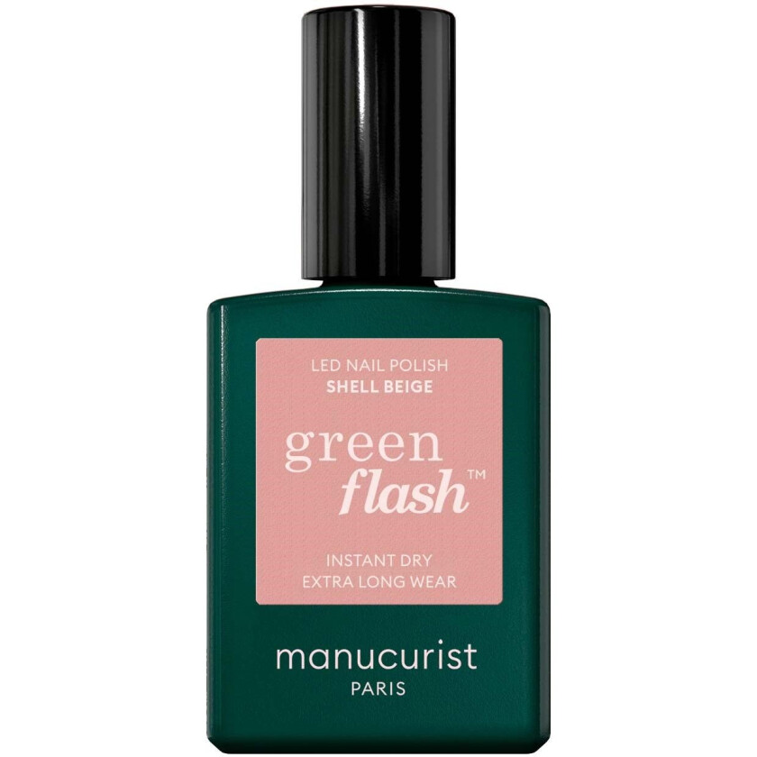 Green Flash Gel Polish Shell Beige