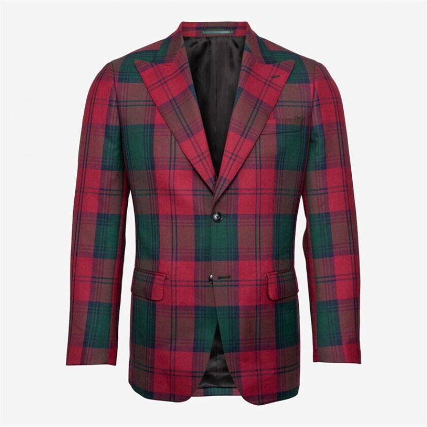 Check Blazer - Red Rød 54