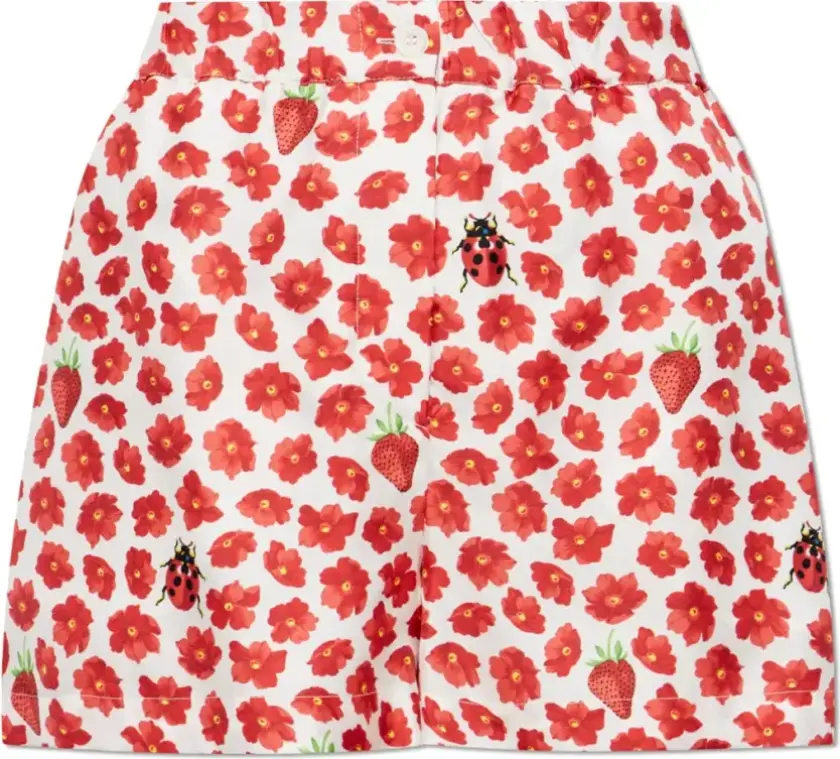 Dame, Shorts, Rød, XS