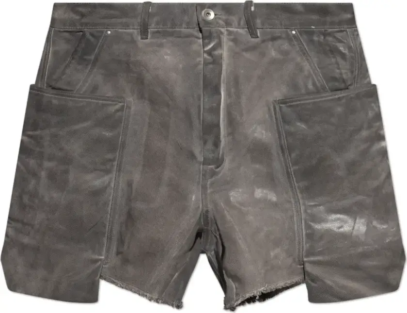 Herre, Shorts, Grå, W31