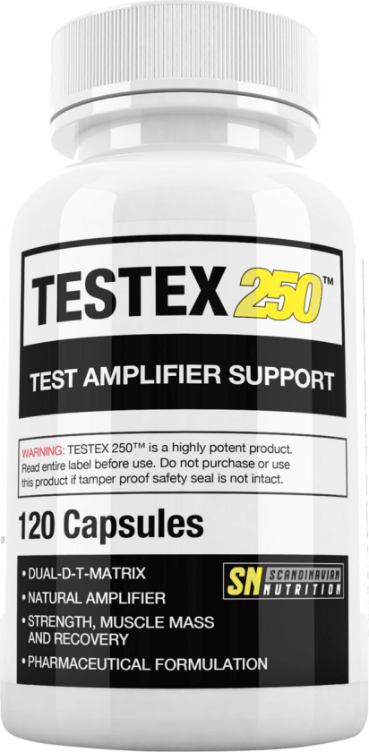 Testex 250 (120 Caps), kosttilskudd Capsules