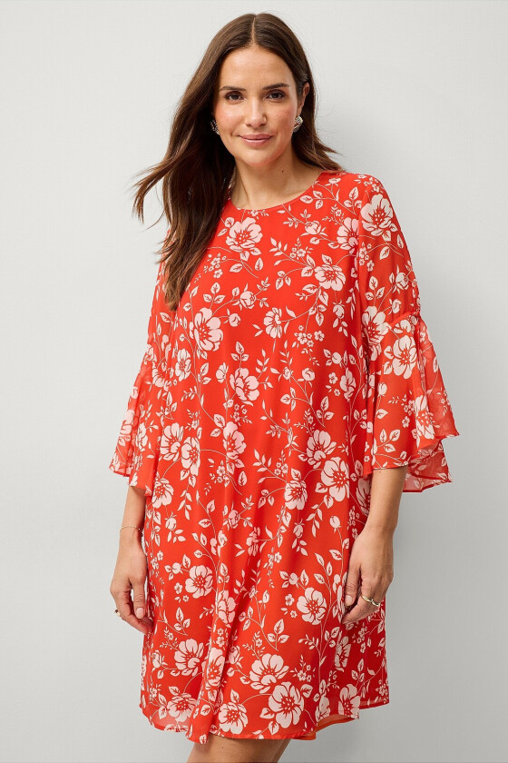 Kjole Valeria - Rød