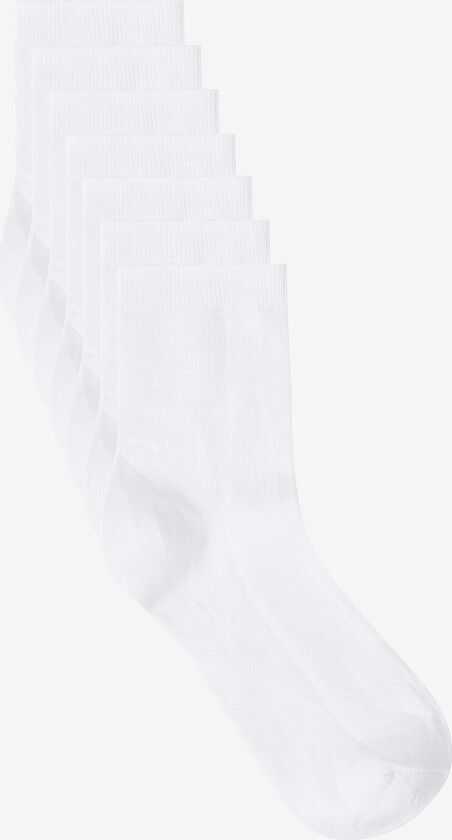 Sokker 7-pakning - Hvit