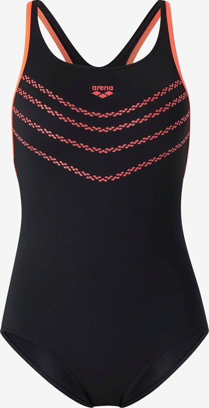 Badedrakt Women's Losange V Swimsuit Swim PR - Svart