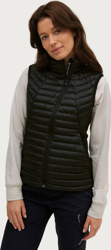 Dunvest Down Vest Light W Stretch R - Svart
