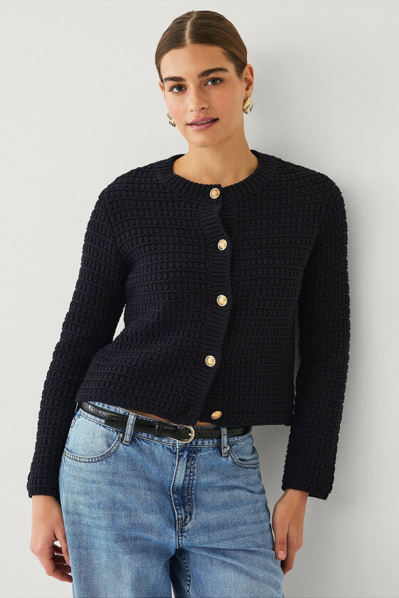 Cardigan - Svart