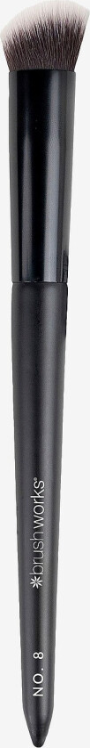 No. 8 Precise Angled Concealer Buffing Brush