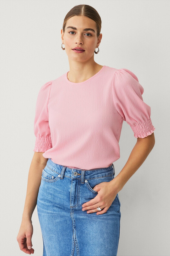 Kortermet topp - Rosa
