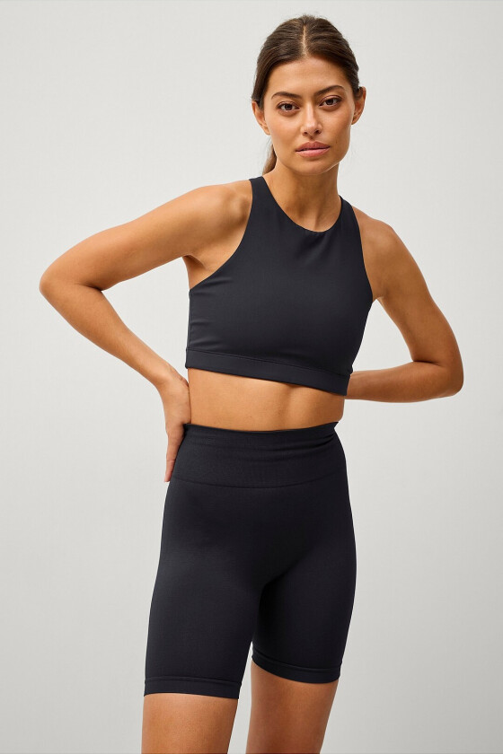 Treningstights Seamless Bike Tights Core - Svart