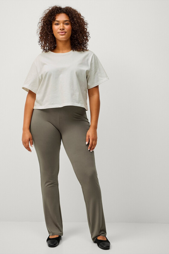 Bootcut Soft leggings - Brun