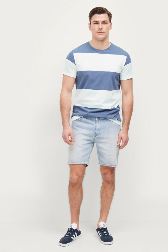 Jeans-shorts Icon Denim Shorts - Blå