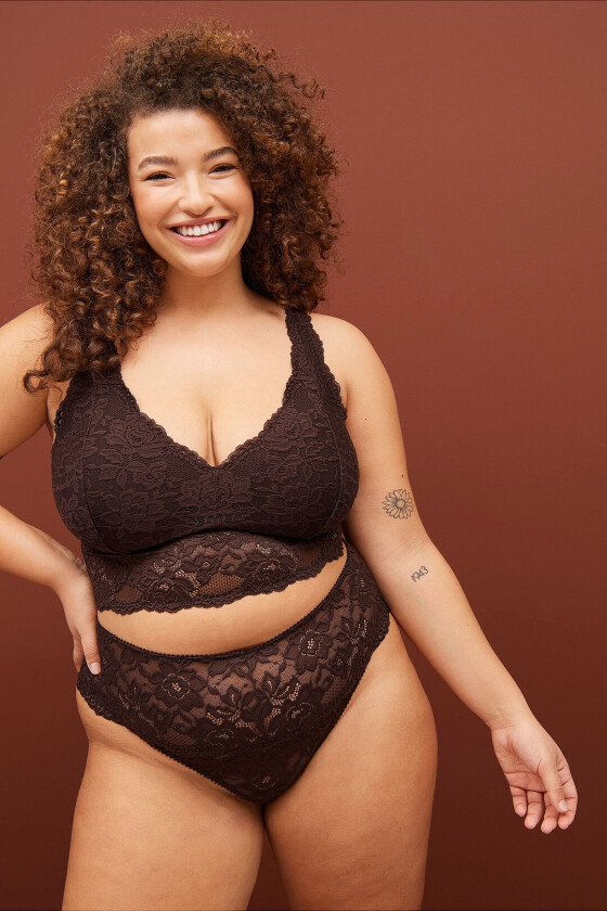 Bh-topp Tessan Bralette - Brun