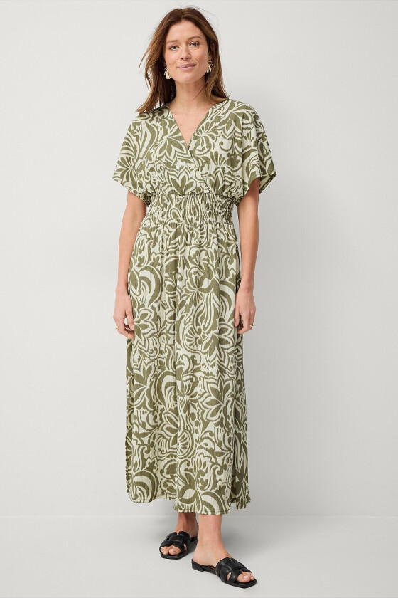 Maxikjole Tyra - Beige