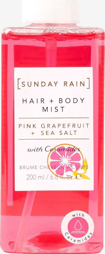 Pink Grapefruit & Sea Salt Hair & Body Mist 200Ml - Rosa