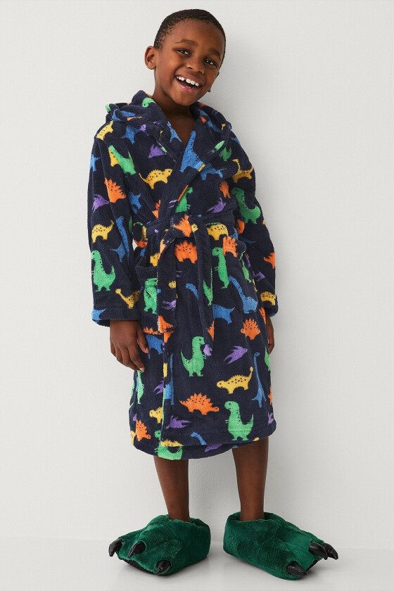 Morgenkåpe Nils - Blå