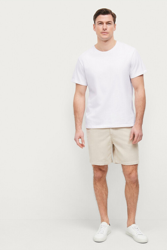 Shorts Cord Chino Shorts - Hvit