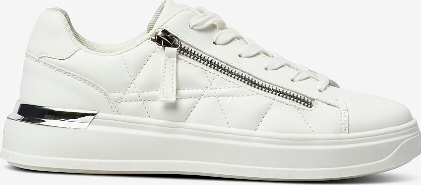Joggesko Zipper - Hvit