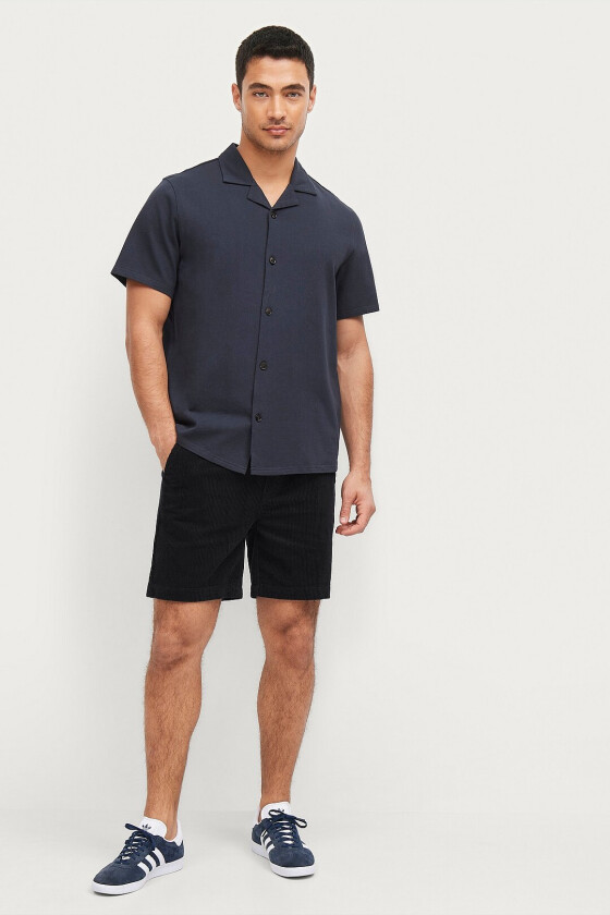 Shorts Drawstring Cord Shorts - Svart