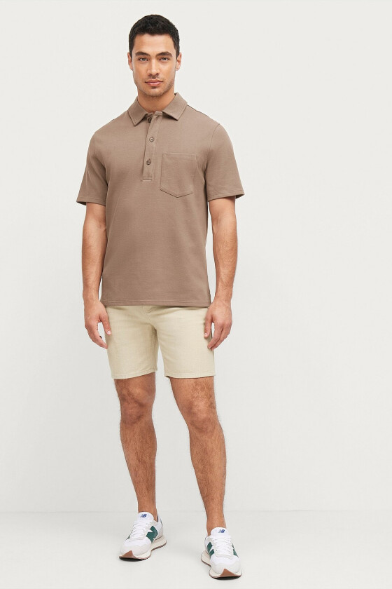 Shorts Twill 5 Pkt Shorts - Hvit