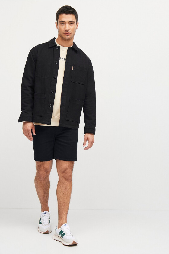 Shorts Twill 5 Pkt Shorts - Svart