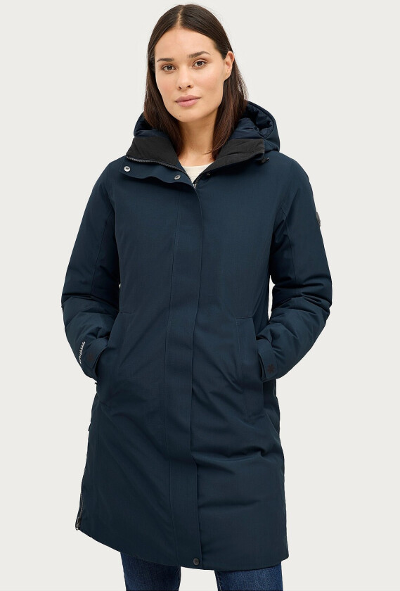 Dunparkas Down Parka Polar W - Blå