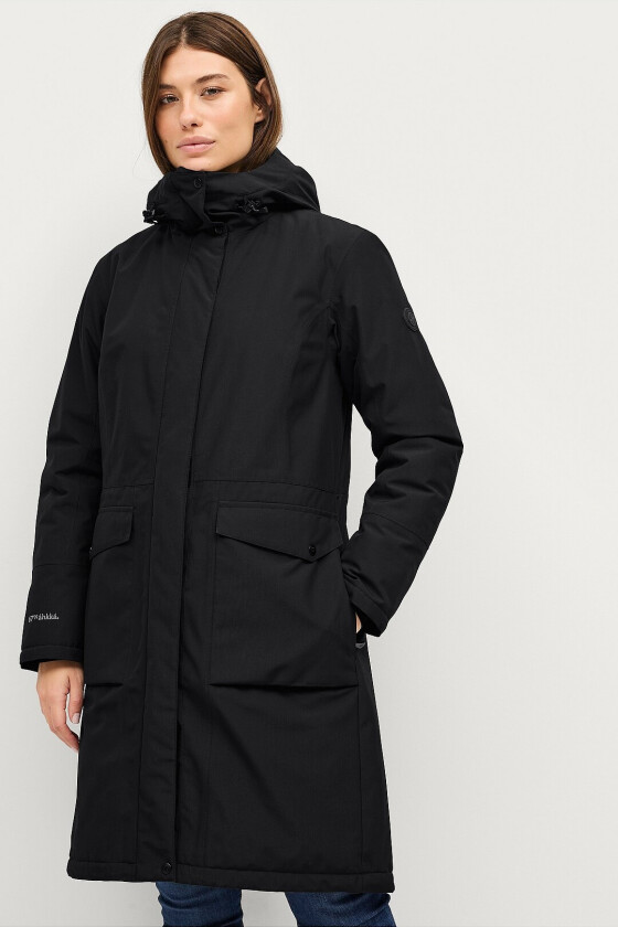 Parkas Perfect Parka W - Svart