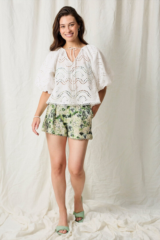 Shorts Rhodos Linen - Grønn