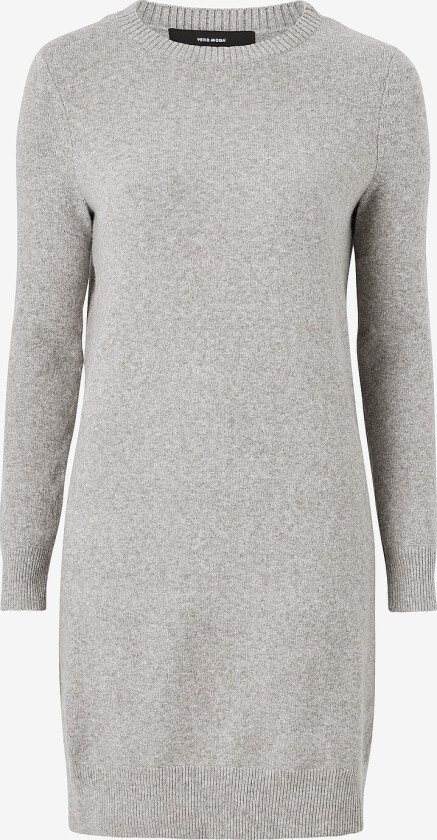 Kjole vmDoffy LS O-neck Dress - Grå
