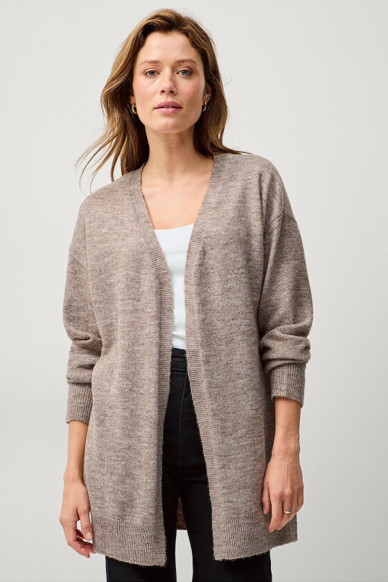 Strikket cardigan - Grå