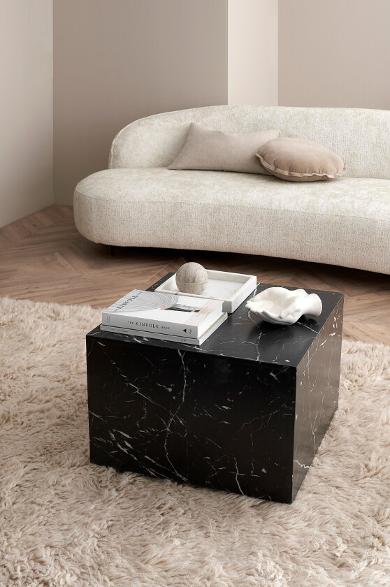 Sofabord Look 60x60 cm - Svart