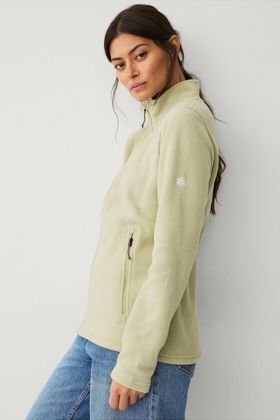 Fleeceskjorte Fleece Basic W - Grønn