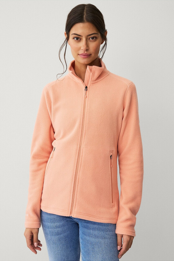 Fleeceskjorte Fleece Basic W - Orange
