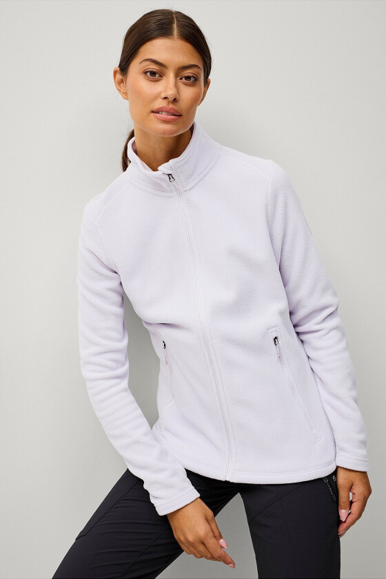 Fleeceskjorte Fleece Basic W - Lilla
