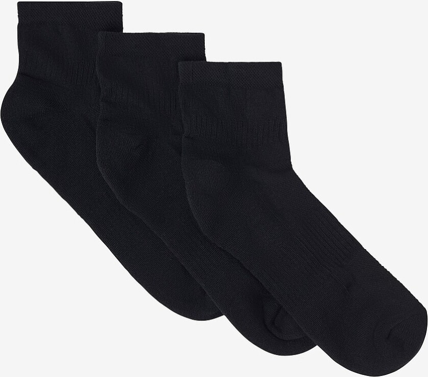 Sportssokker Sneaker 3-pakning - Svart