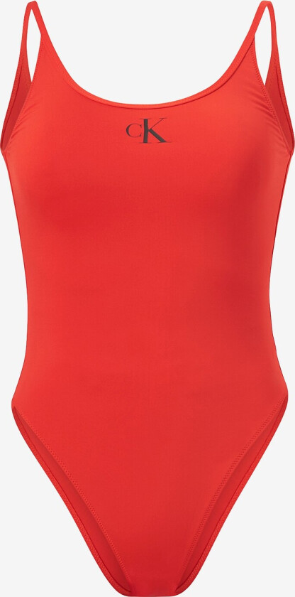 Badedrakt Scoop Back One Piece - Rød