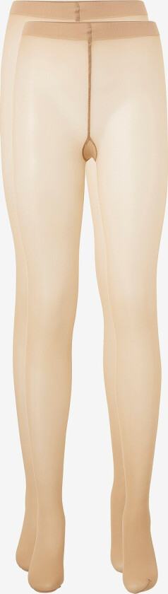 Strømpebukser 20 Denier Dull 2-pakning - Natur