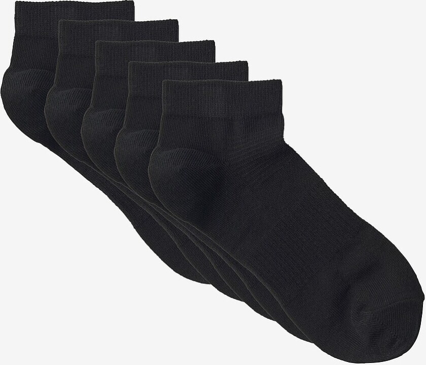 Ankelsokker Sporty Sneaker 5-pk - Svart