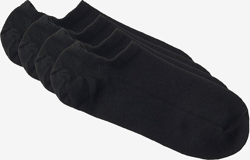 Ankelsokker Sneaker 4-pakning - Svart