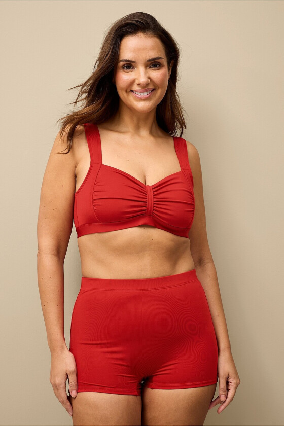 Bikiniunderdel Elsa Boxer - Rød
