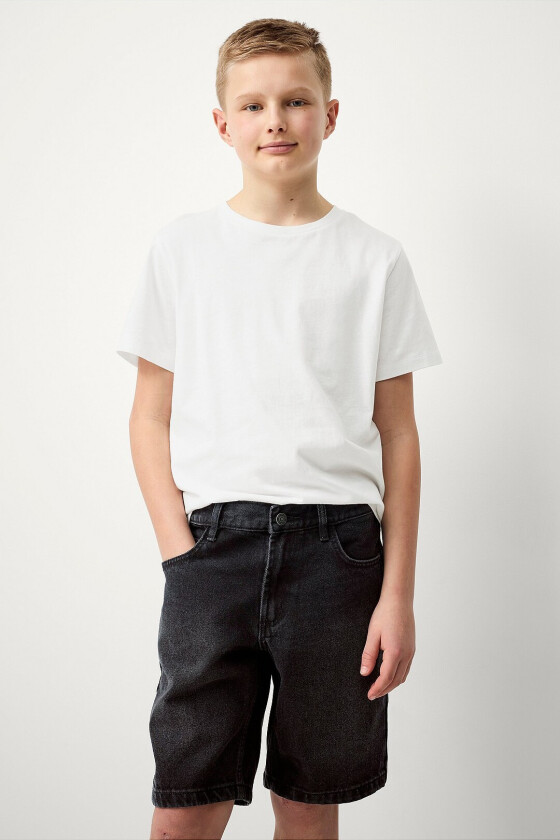 Jeans-shorts Lucas - Svart